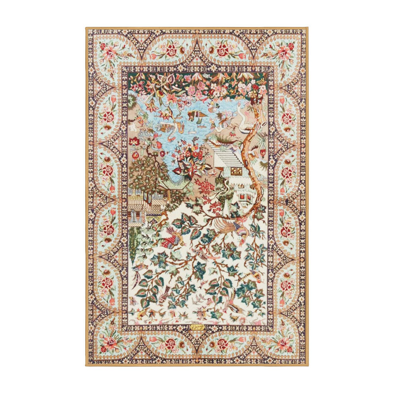 Chelsa Oriental Indoor Rug, Rectangle 4' x 6'
