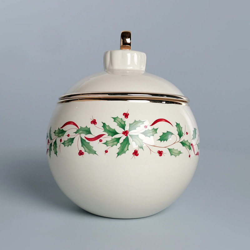 Holiday Ornament Cookie Jar