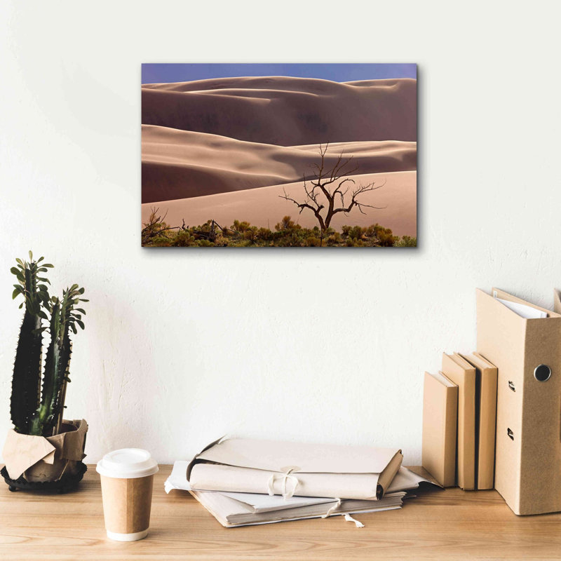 Jerona " Great Sand Dunes NP Tree " by Mike Jones, 12" H x 18" W x 0.75" D