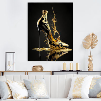 Golden Drip High Heel " Golden Drip High Heel "