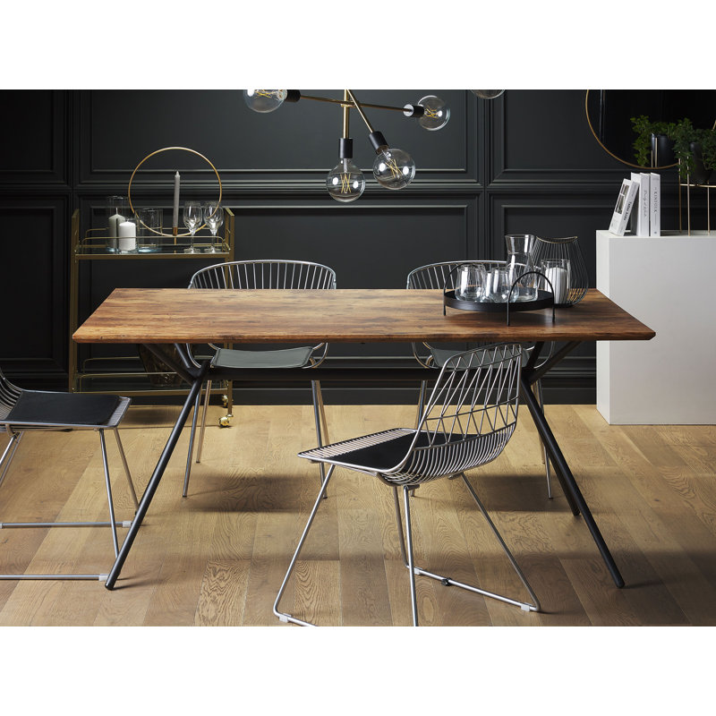 Hermangomez Metal Base Dining Table