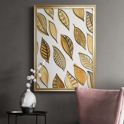 " Patterned Leaf Shapes II "
