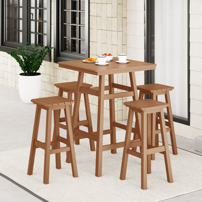Laguna 5-Piece Square Bar Set