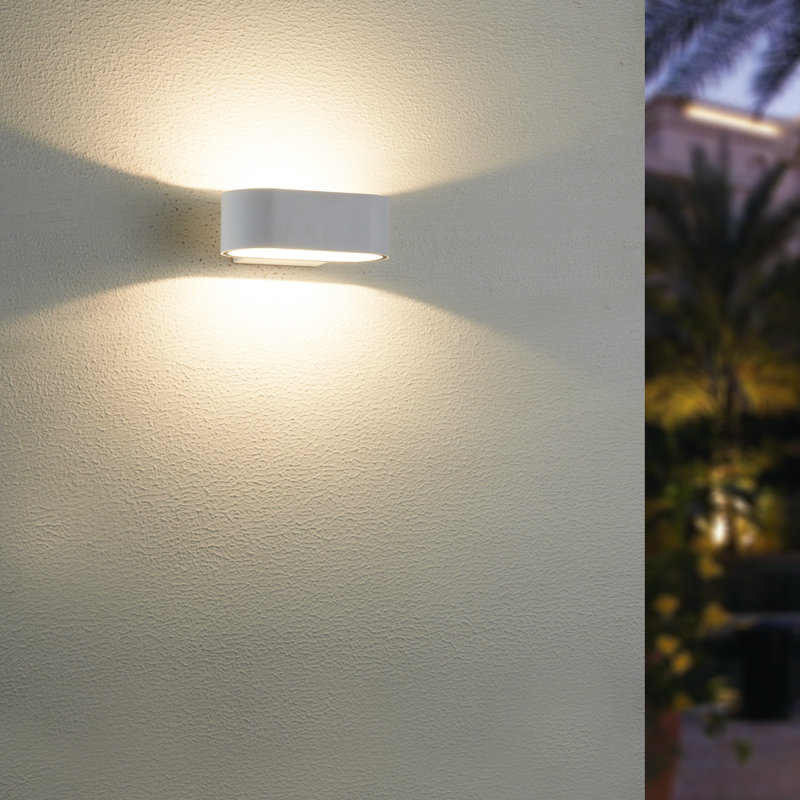 Integrated LED Outdoor Flush Mount