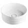 DROP Bath And Kitchen 16.3'' Gloss Ceramic Circular Bathroom Sink
