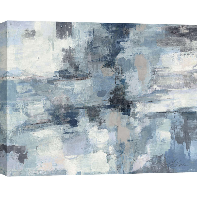 Abstract Clouds by Silvia Vassileva - Wrapped Canvas Print, 50 cm H x 70 cm W