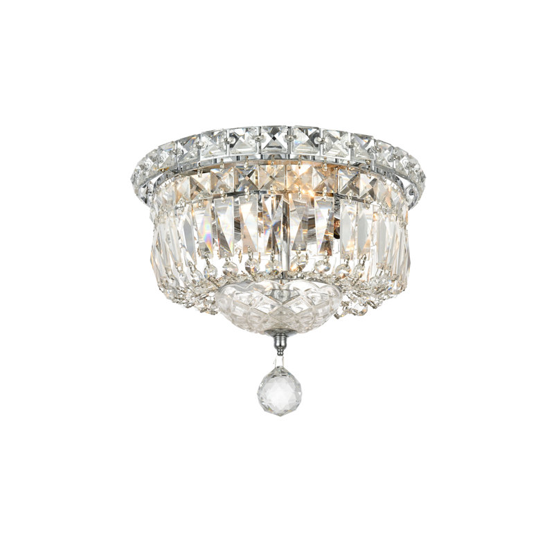Geerda Flush Mount, Chrome