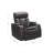 Asahd Upholstered Power Reclining Home Theater Seat with Cup Holder-2089850472