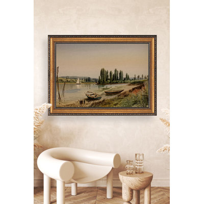 Stunning Framed Canvas Painting, 19.7 x 27.6 inches | 50% Polystyrene / 50% Canvas Polyester Fabric, Thickness: 1.2 inches | Digital Printing, Easy Wall Hanging Design | Perfect for Home Decor & Art Lovers