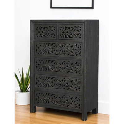 Commode 35 po à six tiroirs 35 po