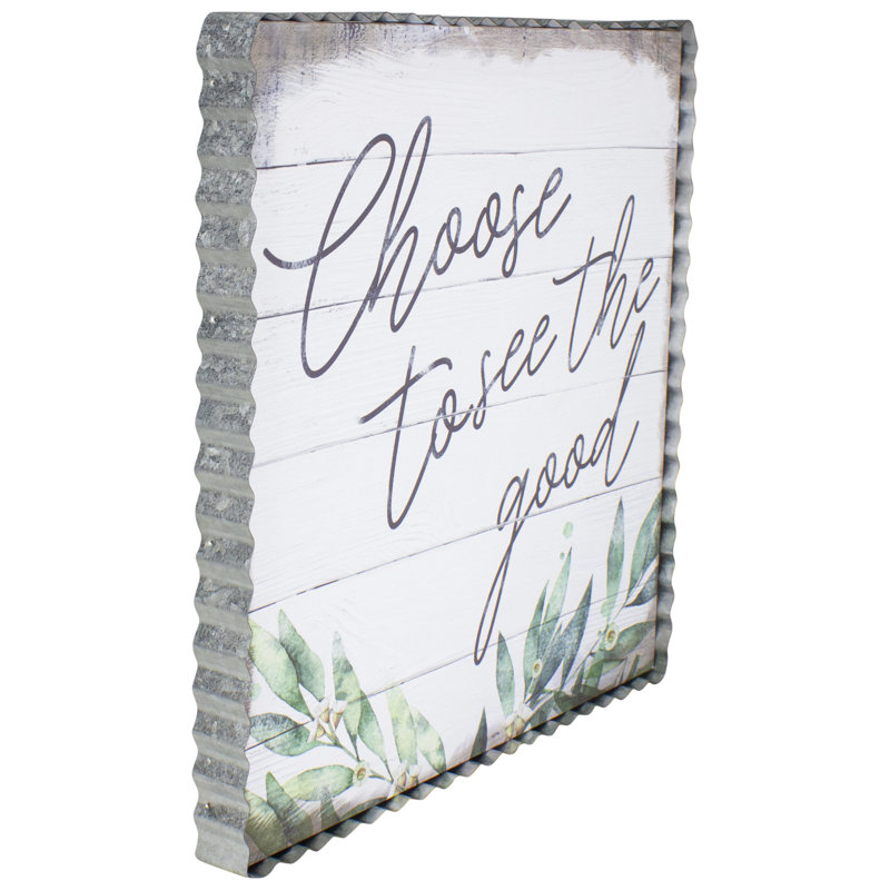 Toile décorative en métal 12 po