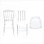 Fauteuil d'appoint en bambou transparent Napoleon, sièges pour adultes