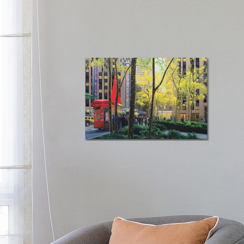 Radio City by Nick Savides - Wrapped Canvas Painting, 66.04 cm H x 45.72 cm W