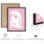 "Mid Century Modern Rose Matisse Boho-101825595-101825596