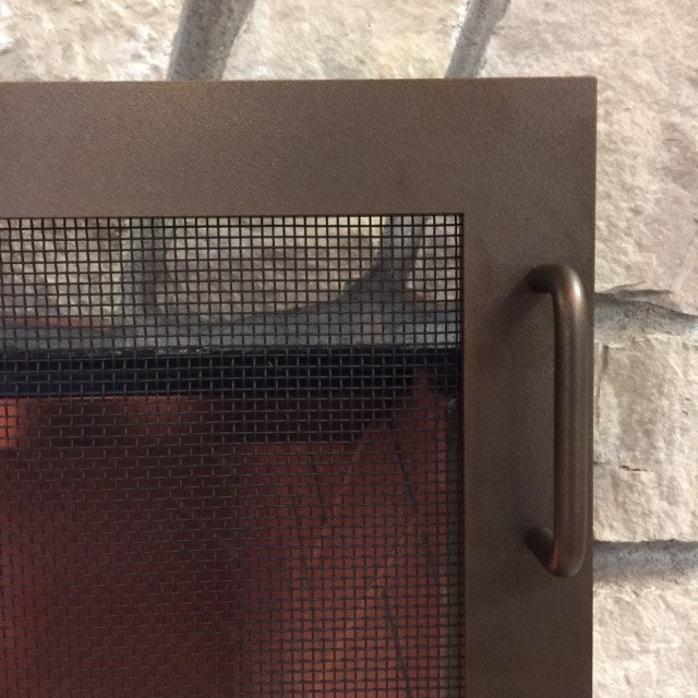 Pare-étincelles 1 panneau Hearth Craft, H 32 po x l 43 po x P 1 po, Bronze solaire