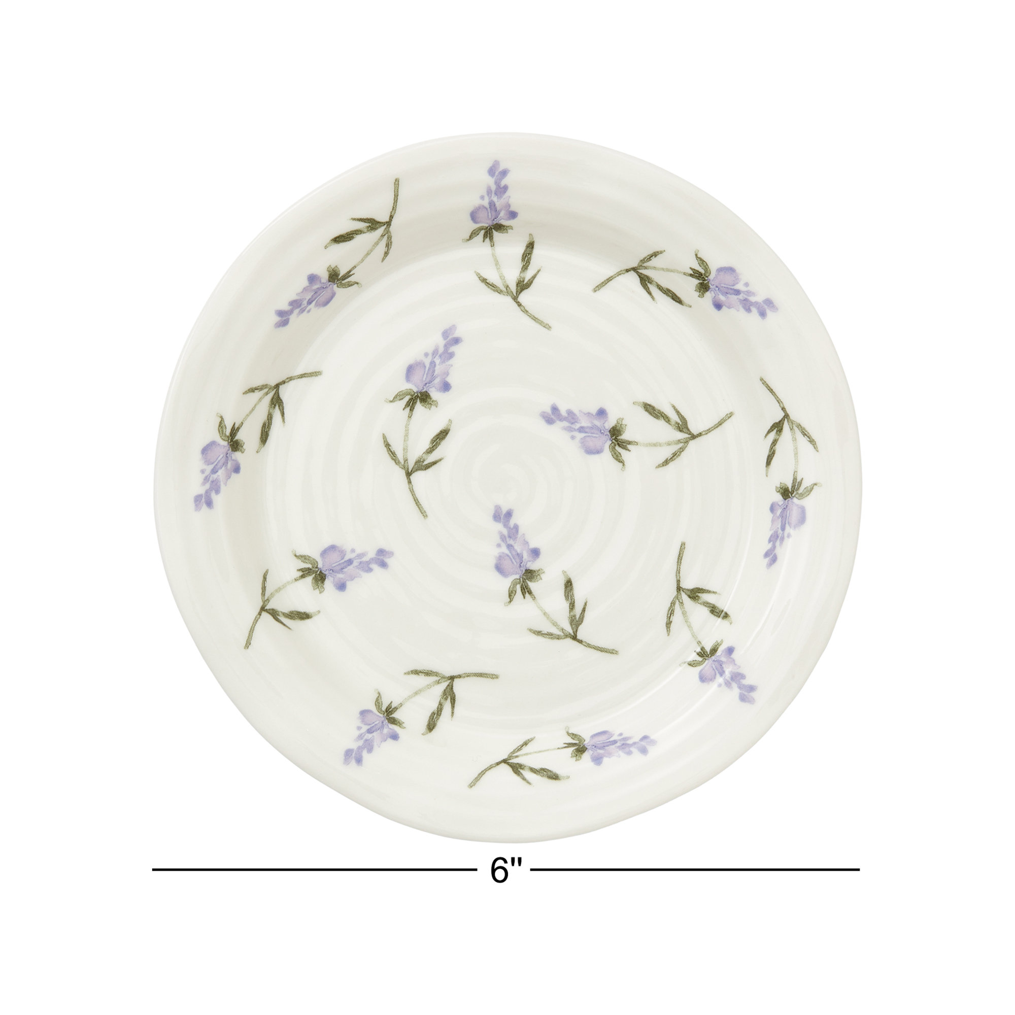 Portmeirion Sophie Conran-Lavandula Plate 6" Lavandula