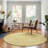 Premium Machine Washable Prisco Gold Rug-2134652822