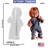 Chucky avec couteau extérieur