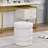 Ayram 15.36" Wide Multifunctional Swivel Modern Upholstered Bouclé Round Storage Ottoman