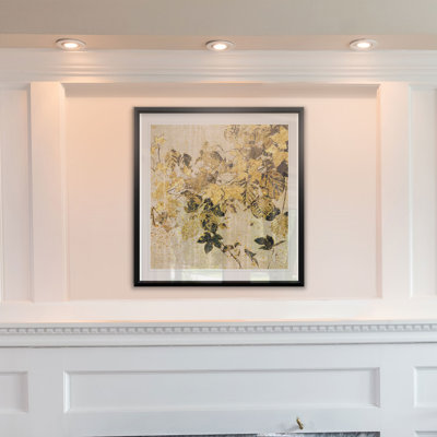 « bold ivy », reproduction encadrée