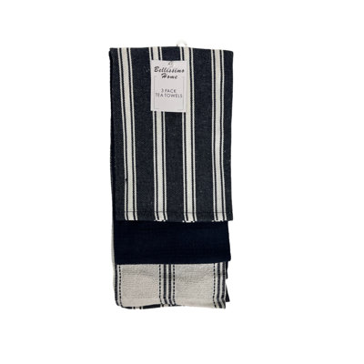 Cotton Stripe Tea Towel Kitchen Towel