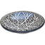 Assiette en céramique Judaical de la fin du 19e siècle avec motif mauresque