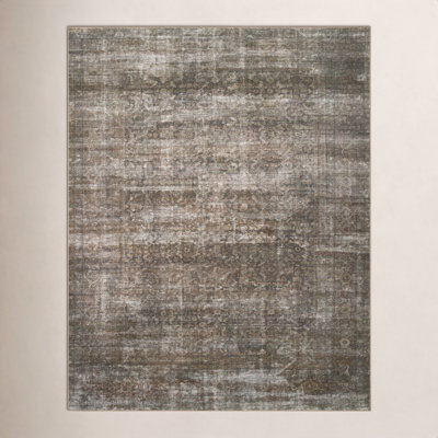 Amber Lewis x Loloi Billie Tobacco Rust Oriental Rug