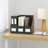 Black Magazine File Holders, 3 Packs Sturdy Cardboard File Rack, Office Organization Desktop Storage File Box Binder For Shelves And Desk, Folder Holder For Office Or Classroom