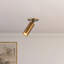 Mason 5-in Black dimmable LED Semi-Flush Mount-1986367882