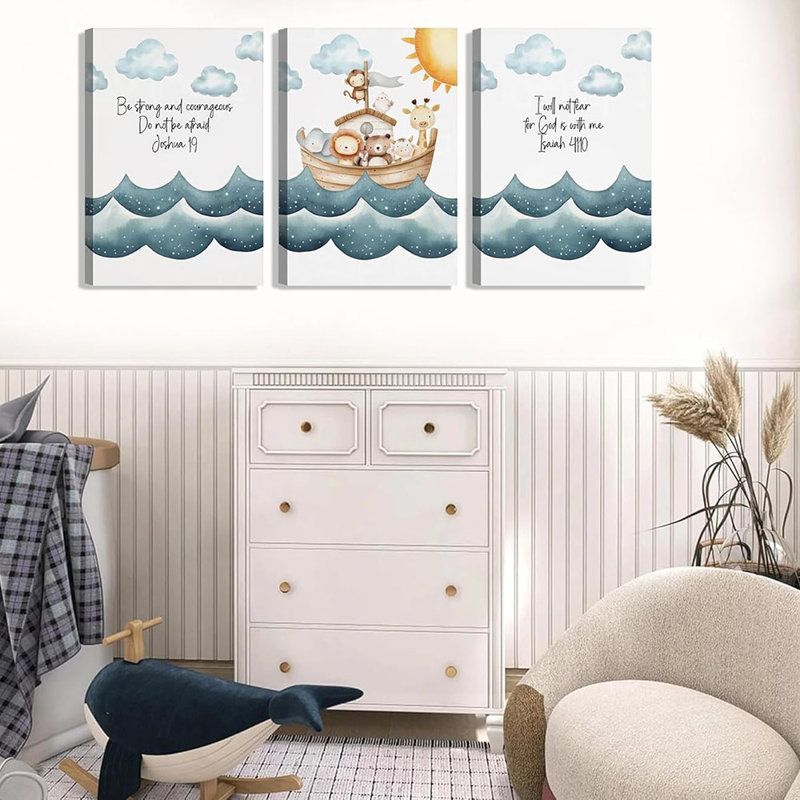 3 Piece Wrapped Canvas Print