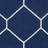 Rodgers Hand Woven Flat Weave Wool/Cotton Geometric Rug in White/Blue-1965937806