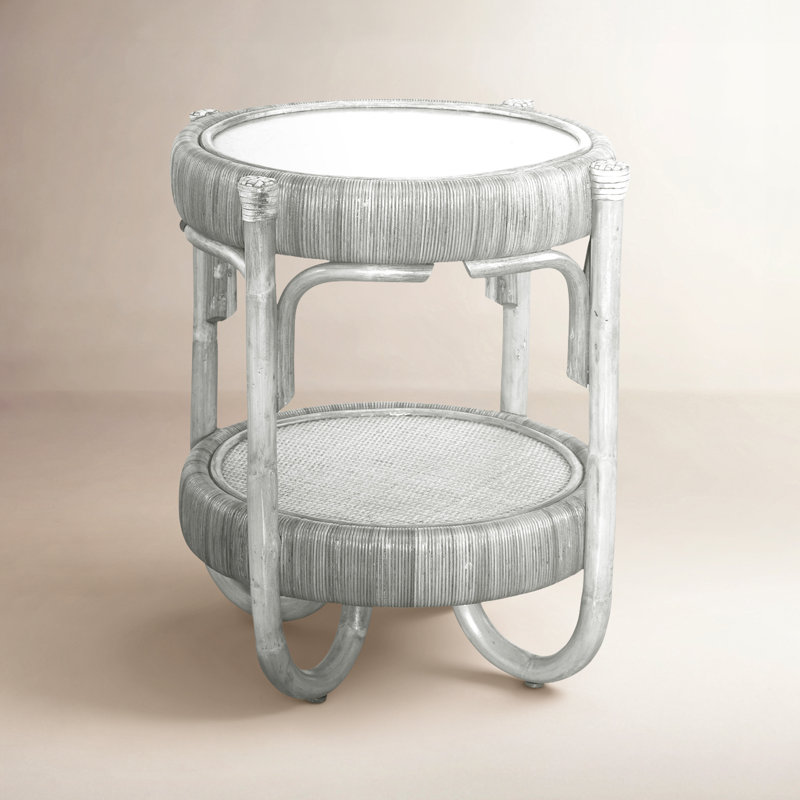 Hathaway End Table, Frost White