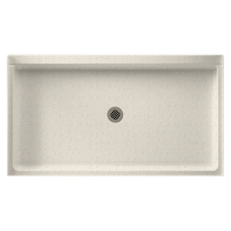 34'' W 60'' D Rectangular Single Shower Base, Tahiti Matrix