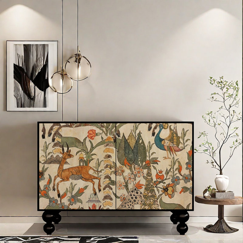 Unique Color Accent Cabinet