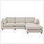 Canapé modulaire convertible Upholstery, canapé en L avec méridienne réversible-118043442