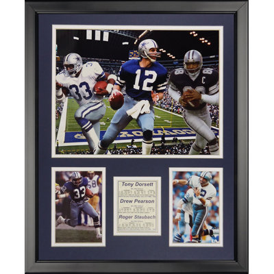 NFL Dallas Cowboys - 1970s Big 3 Framed Memorabili