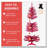 4FT Red Christmas Tree-222480250