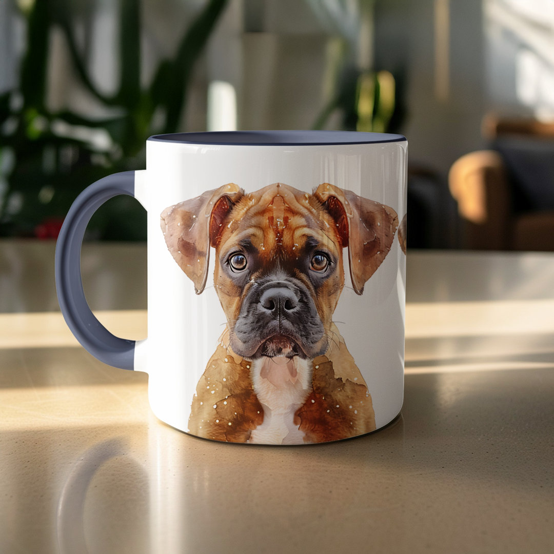 Shetland Sheepdog Watercolor Art 11oz Coffee Mug