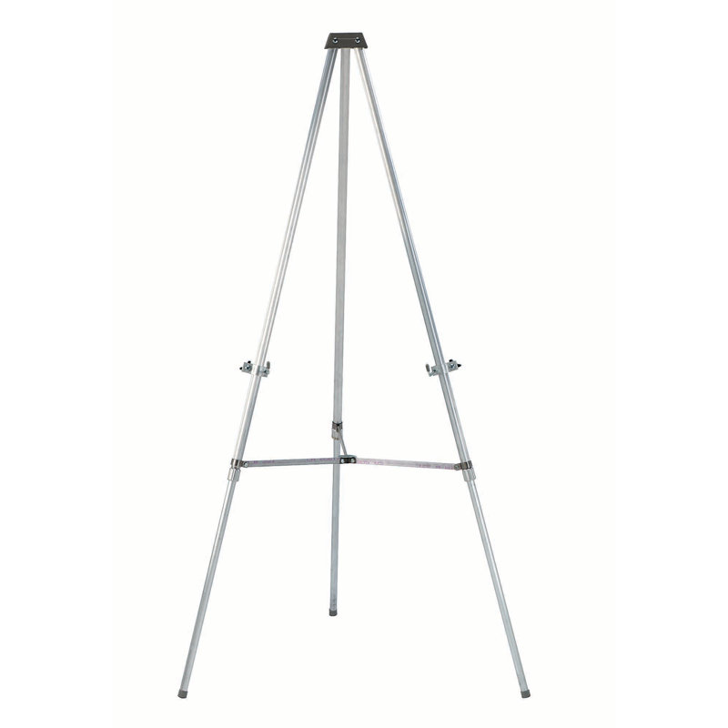 Adjustable Aluminum Telescopic Display Easel, 66" Height