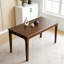 Bureau en bois massif avec tiroirs-823776955