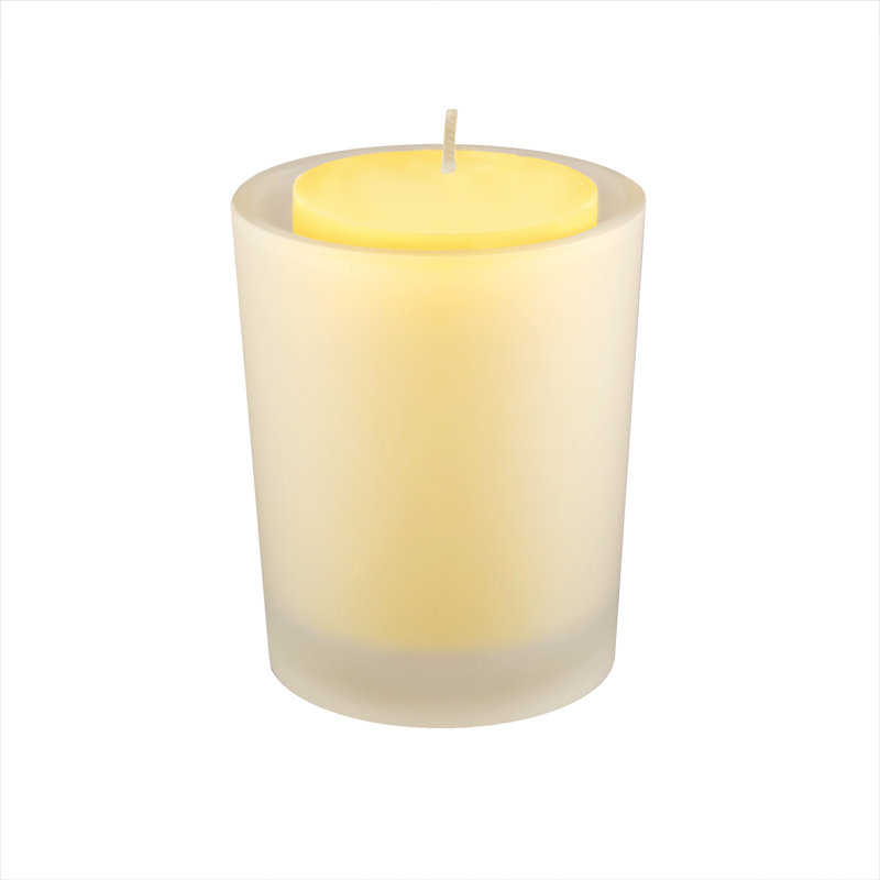 Porte-bougies votives Citronella - 12 unités, Givré
