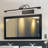 Simple Modern Led Picture Wall Light In Matte Black-95168650