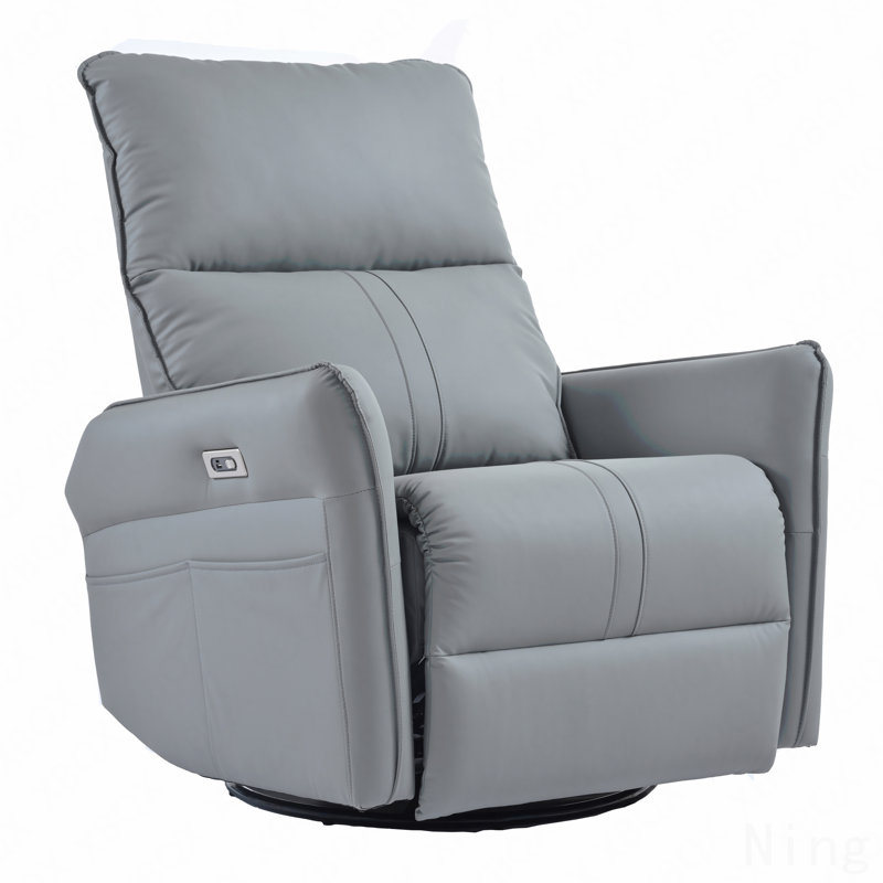 270° Power Swivel Rocker Recliner - Electric, Small Spaces, Single Sofa