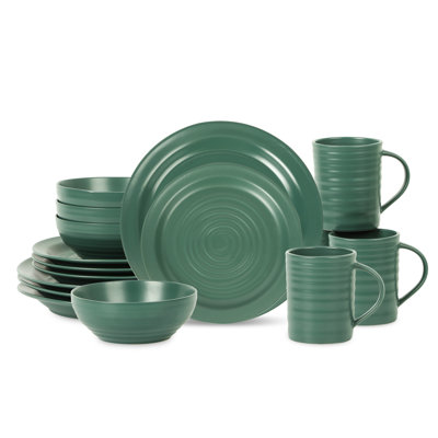 Stone Lain Orbit 16-Piece Dinnerware Set Stoneware