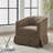 Upholstered Swivel Barrel Chair Set Of 2-394980532
