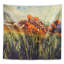 Fantastique fleur jaune dans une prairie tapisserie-28485903