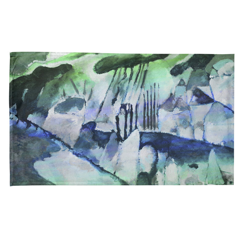 Tea Towel Kitchen Towel, Poly Twill, Green
