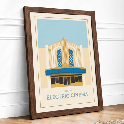 Cinema Art Deco - Framed Print