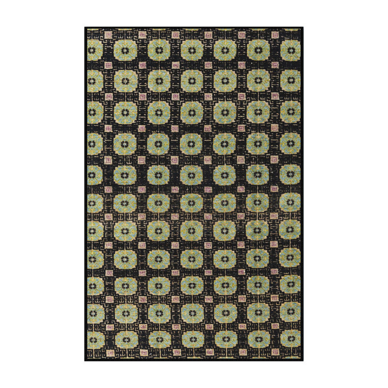 Abstract Indoor Rug, Rectangle 3' x 5'