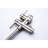Stainless Steel Tub Faucet With 3.44 In. Height And 13.23 Width 30 Depth Filler Hand Shower In